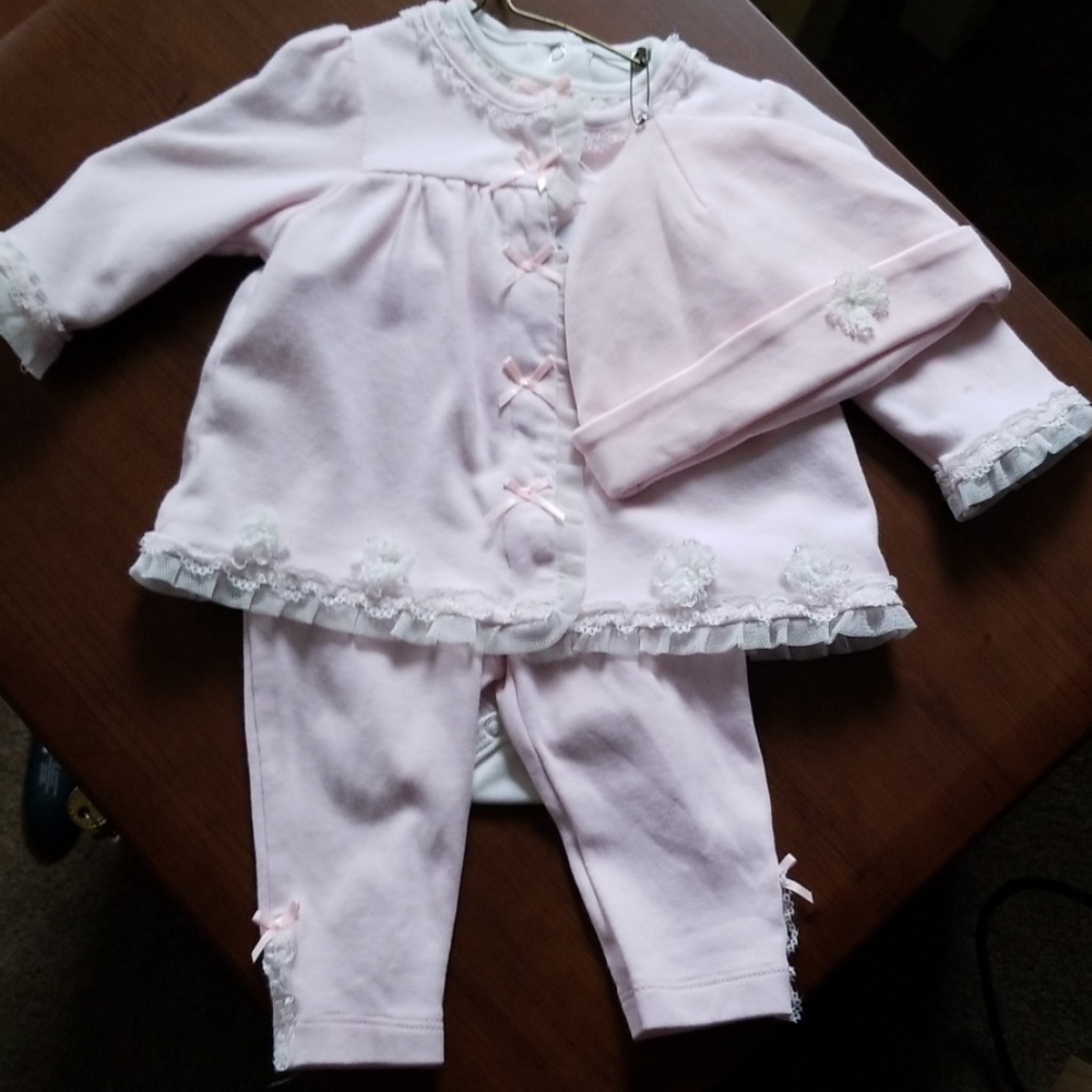 Four piece precious baby girl